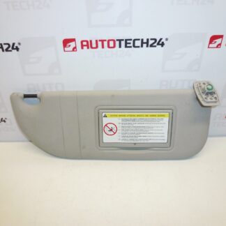 Pare-soleil Citroën Peugeot droit 8143KL 1611905180