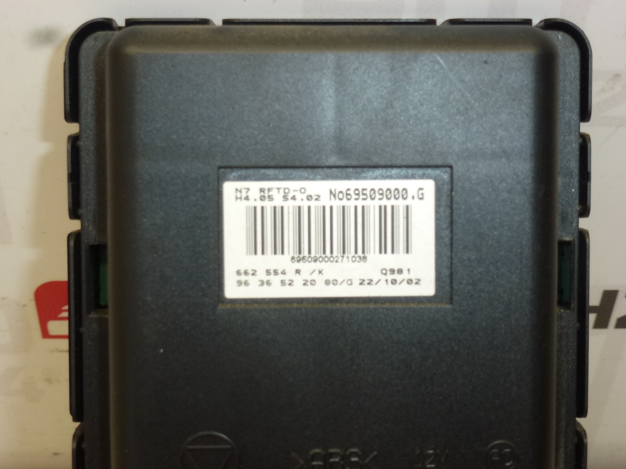 CA ECU Citroën Xsara II 9636522080 69509000.G 6950900.F – Image 3