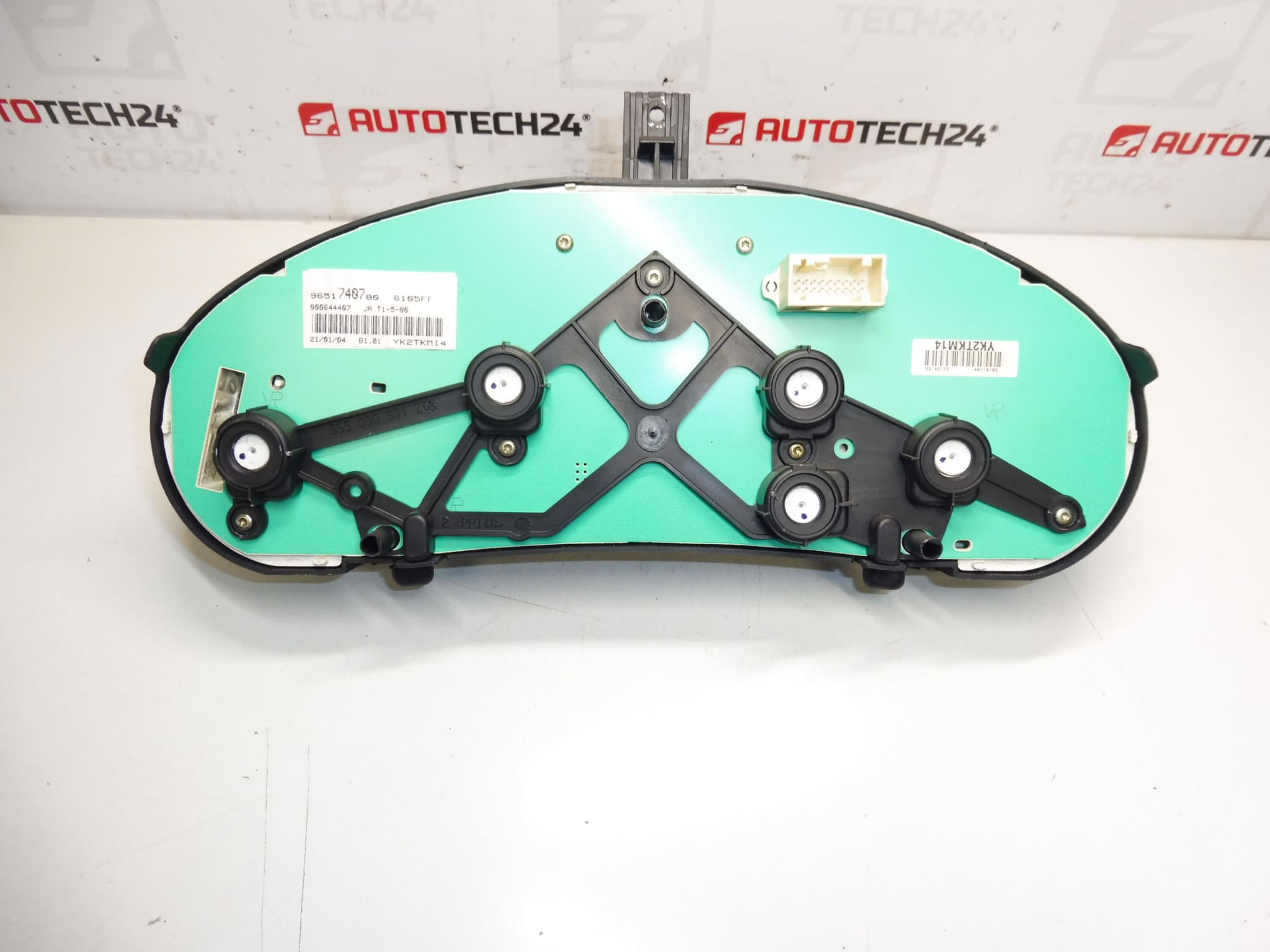 Compteur de vitesse Peugeot 206 9651740780 61056LT – Image 2