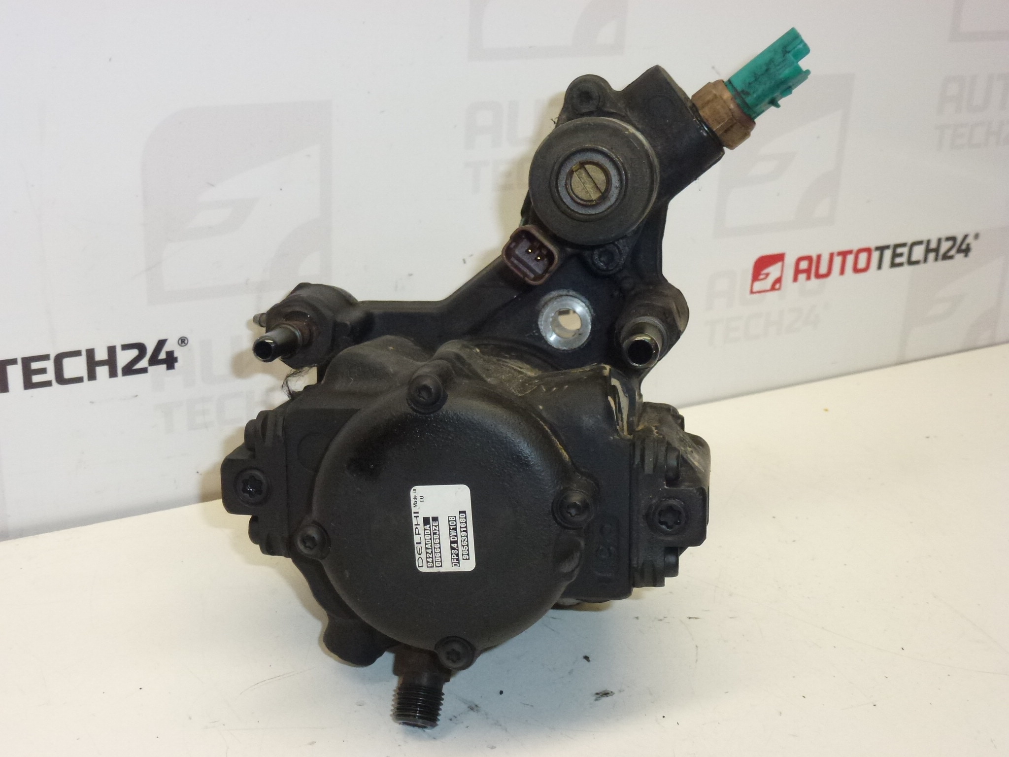Pompe injection 2.0HDI DELPHI rampe 74000 km 9656391680 9424A000A 1920LP – Image 2