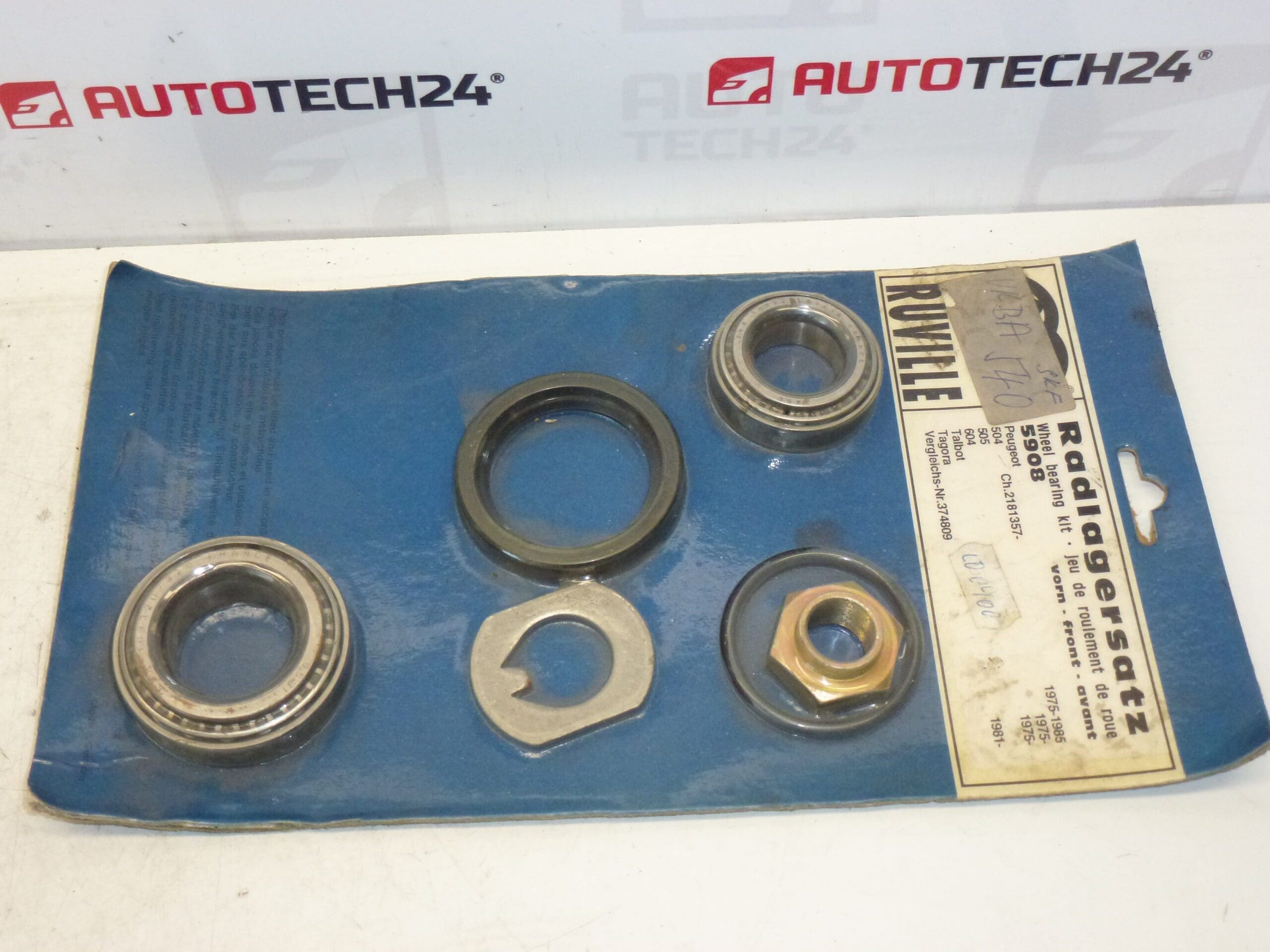 Kit roulement Peugeot TALBOT TAGORA VKBA540 R15908 374809 – Image 2