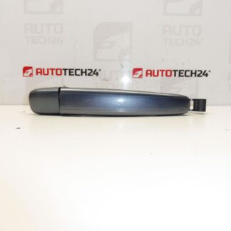Poignée de porte conducteur Citroën Peugeot bleu EZWD 9101W8