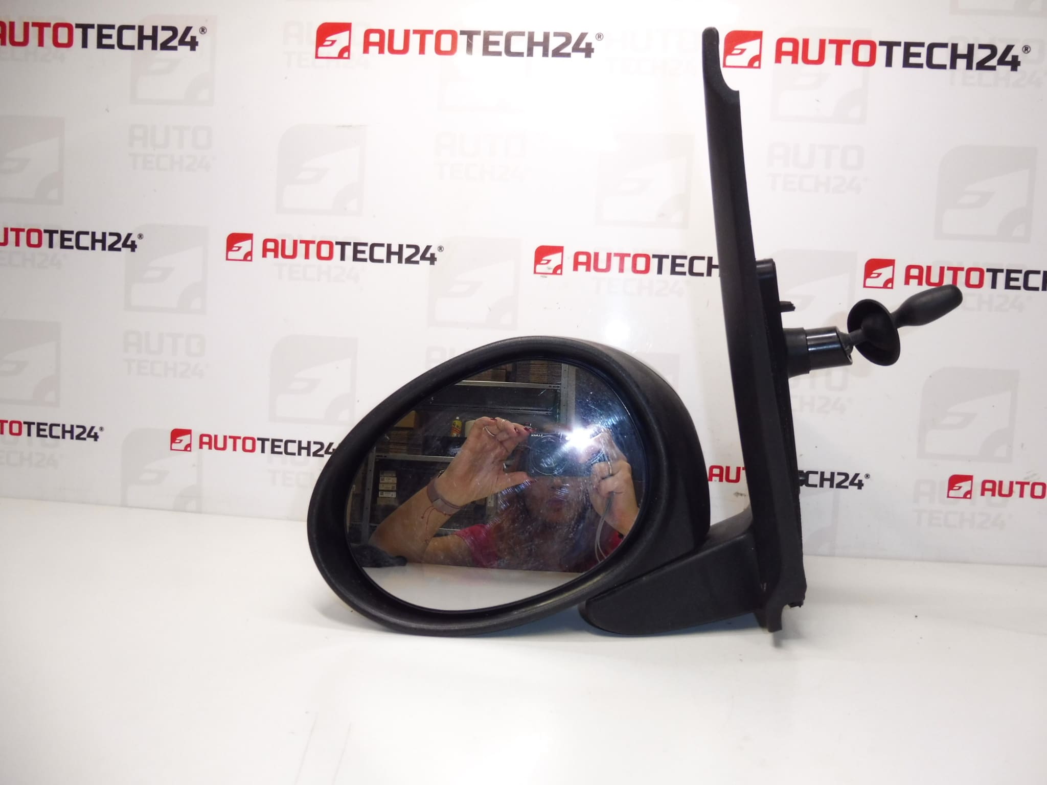 Rétroviseur gauche argent KTB Citroën C1 Peugeot 107 87940-0H010 8149YE – Image 2