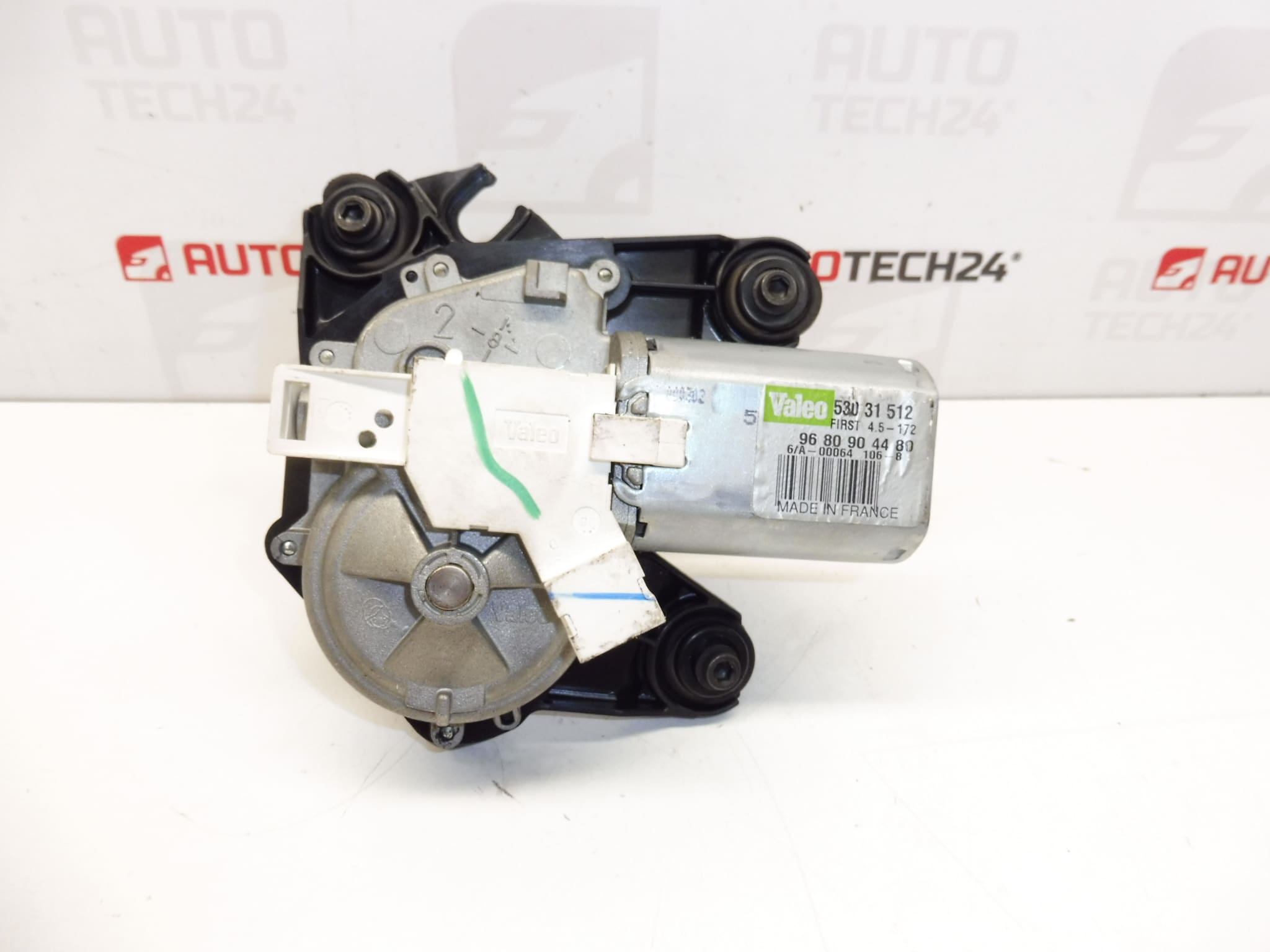 Moteur D'essuie-Glace Arrière Pour Peugeot 207 SW 9680904480 53031512 6405JC