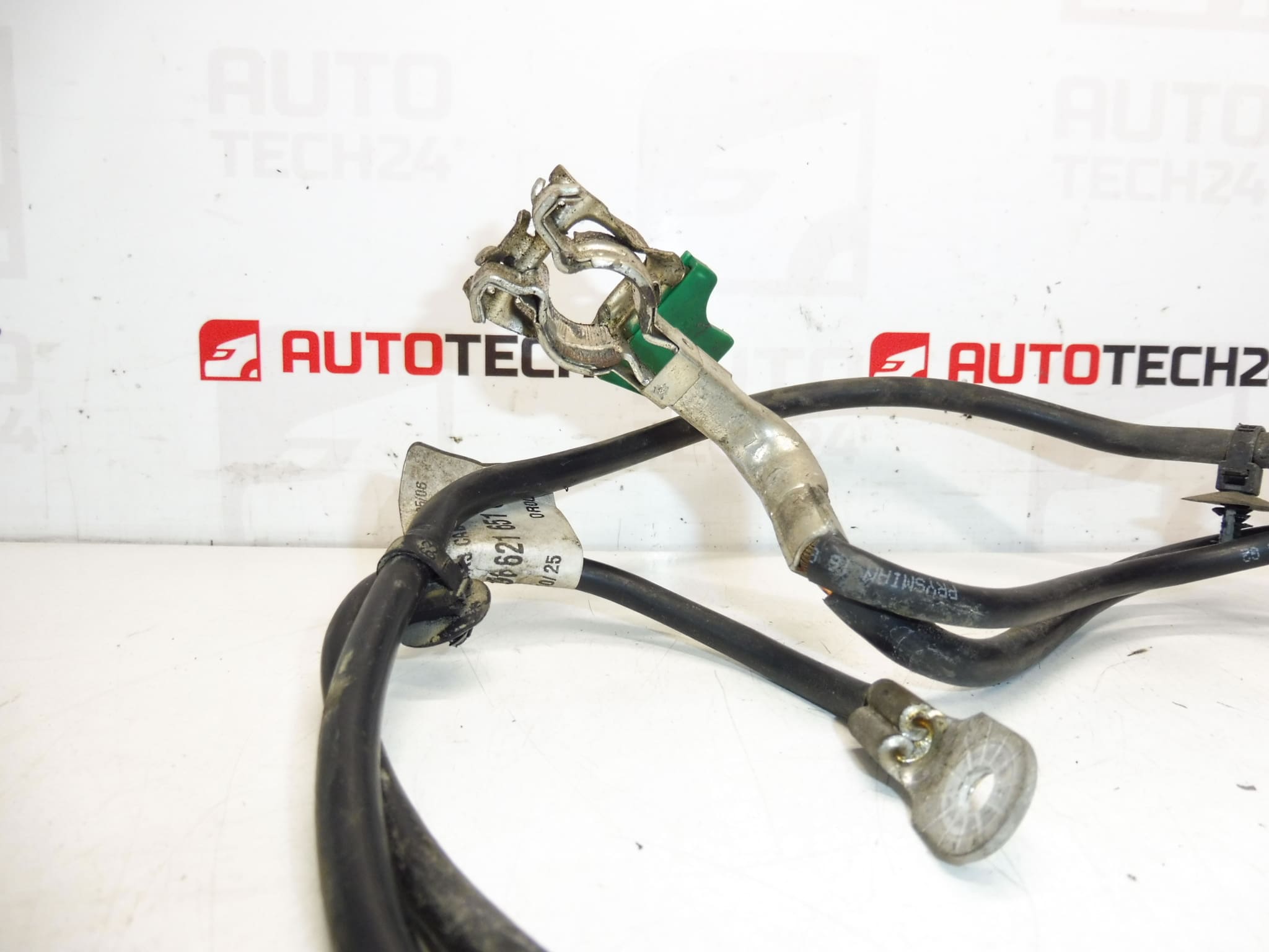Câble de Pôle Négatif de Batterie Citroën PSA Peugeot 9662165180 9663716180 5638VZ – Image 2