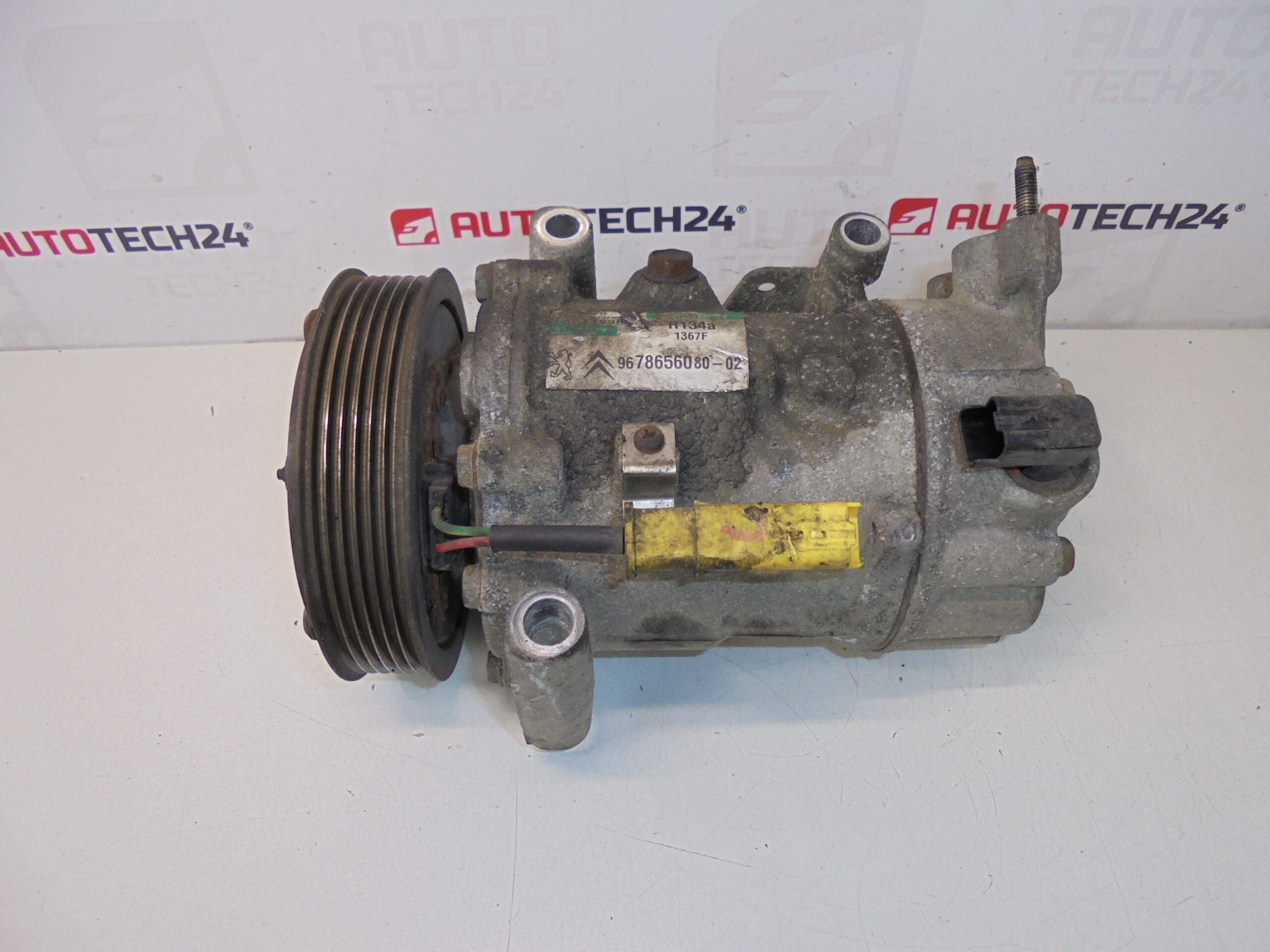 Compresseur De Climatisation Sanden SD6V12 1367F Pour Citroën Et Peugeot 9678656080 9822826880