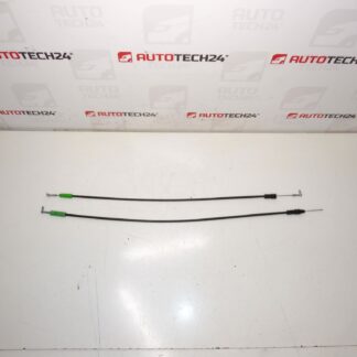 Câbles de porte avant gauche pour Citroën C-Crosser et Peugeot 4007 9151CF 9151CH