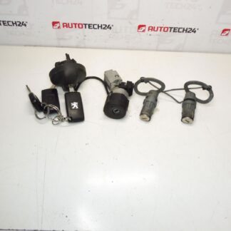 Ensemble pour Citroën C8 et Peugeot 807 - 2 clés (4162TA