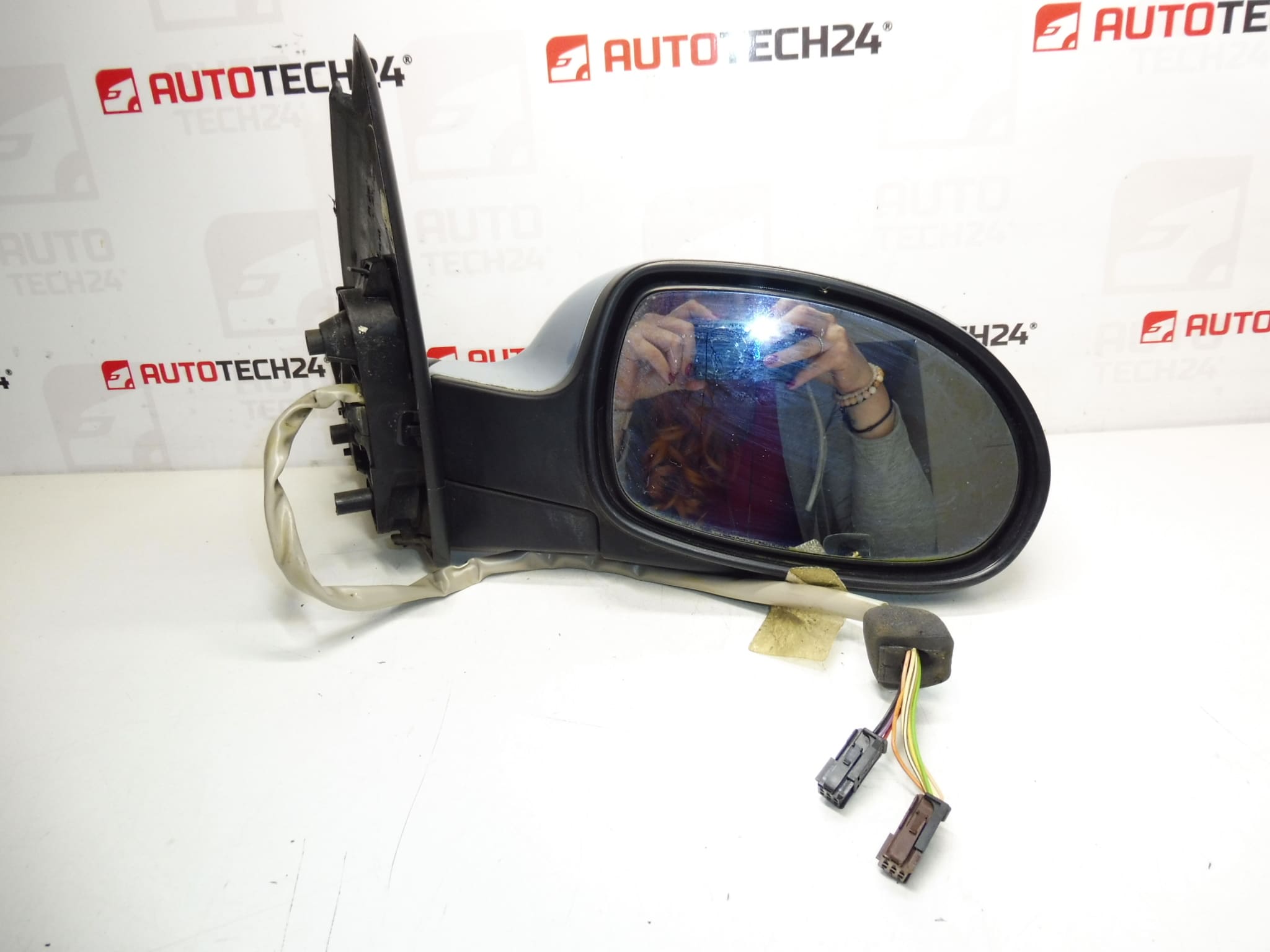 Rétroviseur droit Citroën C5 rabattable électriquement EYLC 96532993XT 8149WH – Image 2